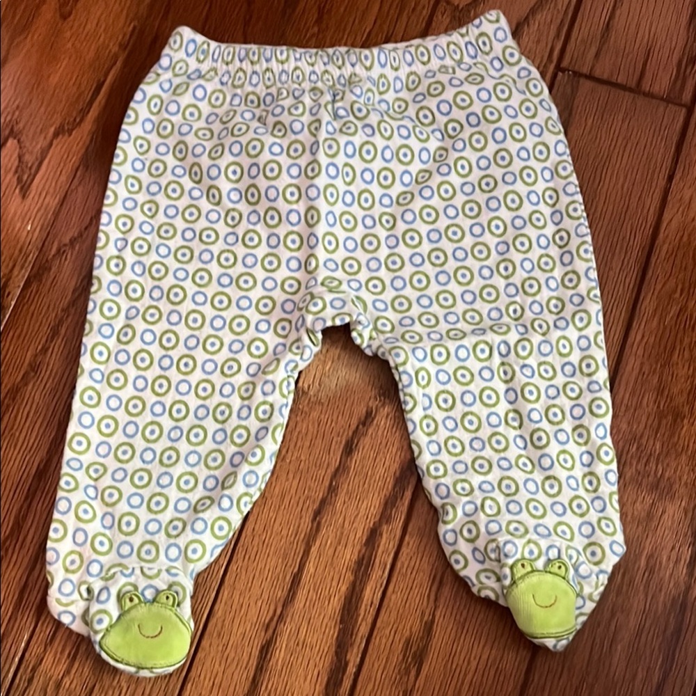 Frog baby leggings